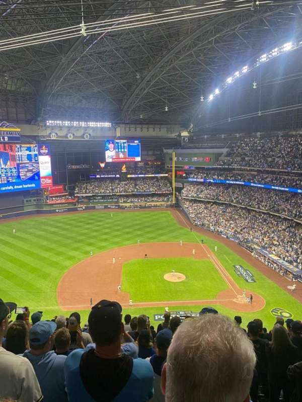 American Family Field, section: 429, row: 17, seat: 1
