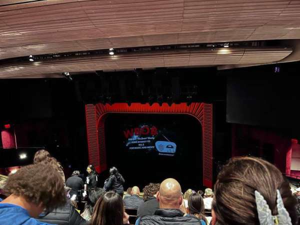 Marquis Theatre, section: Mezzanine R, row: B, seat: 10