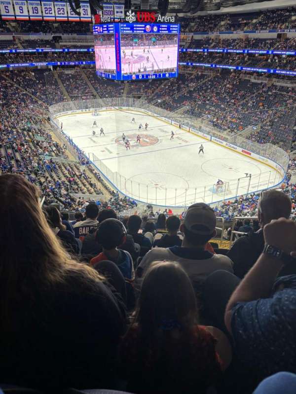 UBS Arena, section: 201A, row: 11, seat: 1