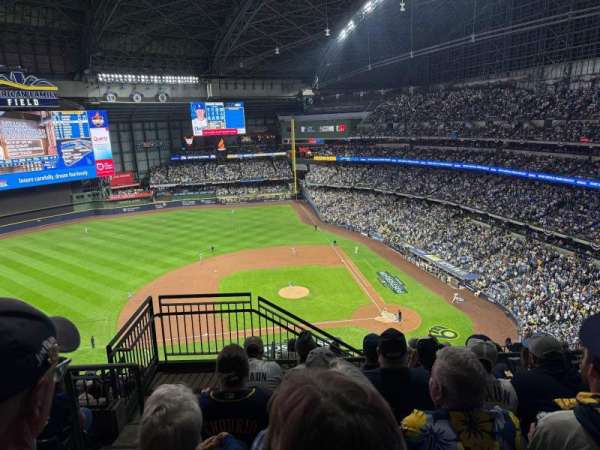 American Family Field, section: 428, row: 12, seat: 19