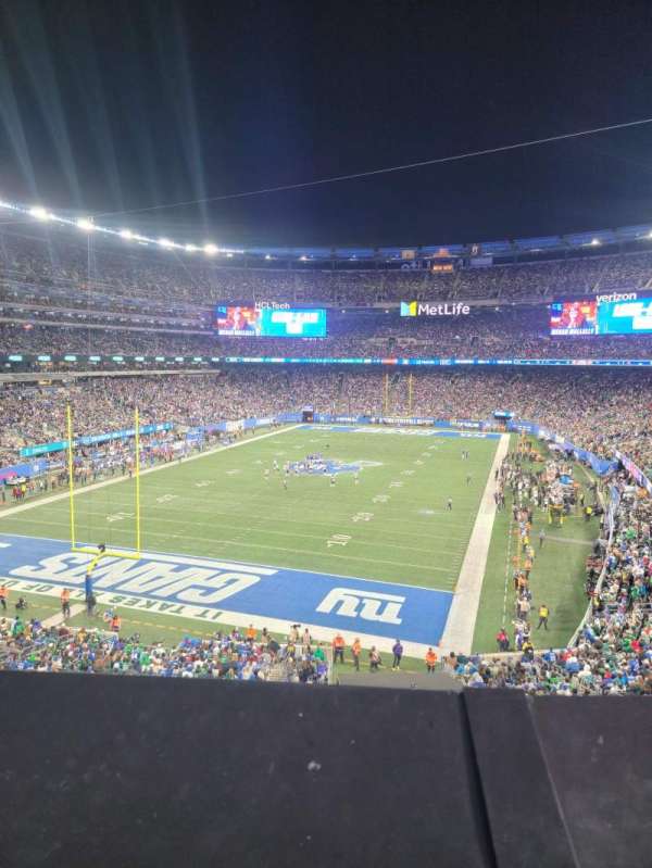 MetLife Stadium, section: 248, row: 1, seat: 10
