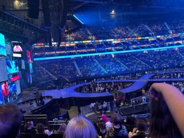 The O2, London, section: 118, row: U, seat: 11