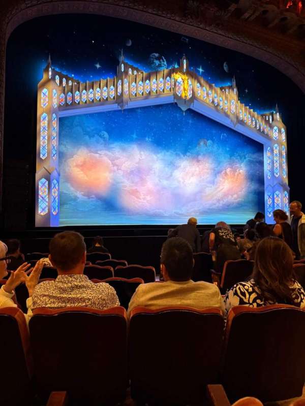 Capitol Theatre, Sydney, section: Stalls, row: E, seat: 12