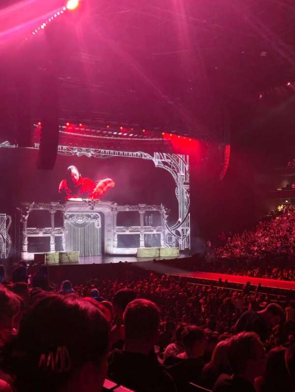 Co-op Live, section: 105, row: 15, seat: 104