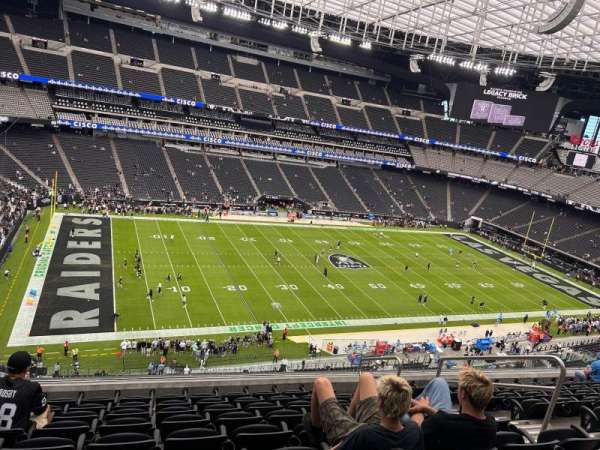 Allegiant Stadium, section: 316, row: 9, seat: 7