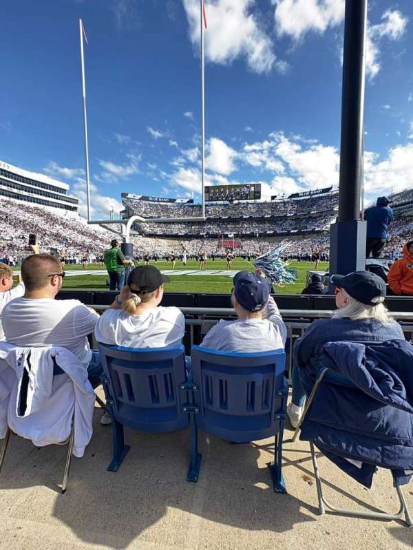 Beaver Stadium, section: NF, row: A, seat: 11