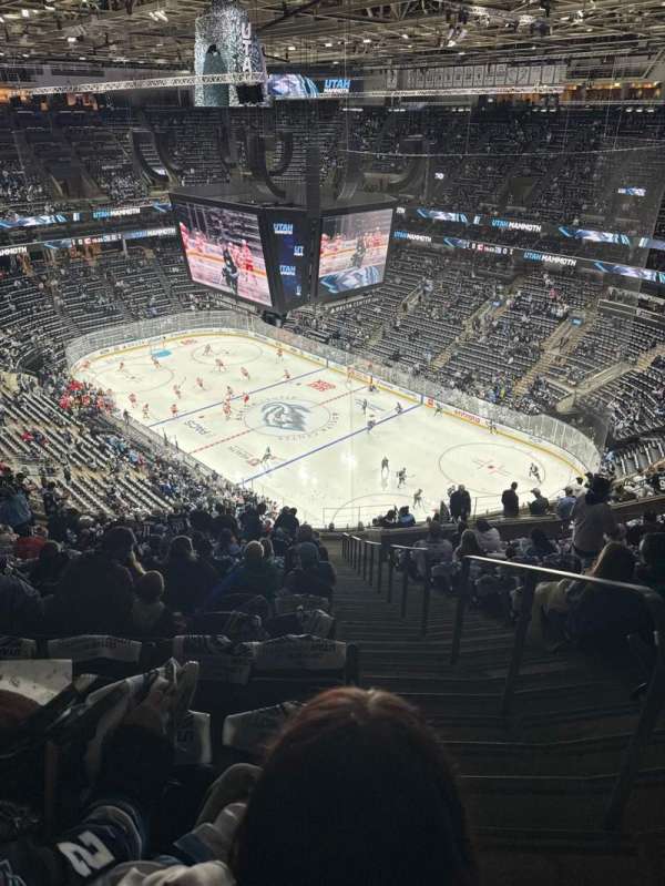 Delta Center, section: 107, row: 20, seat: 1