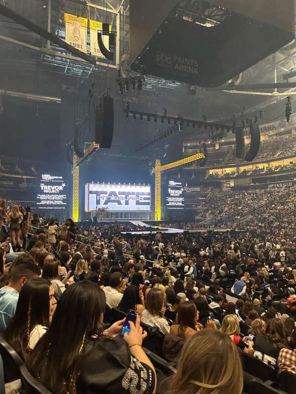 PPG Paints Arena, section: 110, row: k, seat: 4