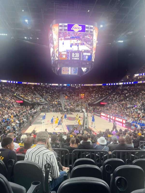 T-Mobile Arena, section: 10, row: E, seat: 7