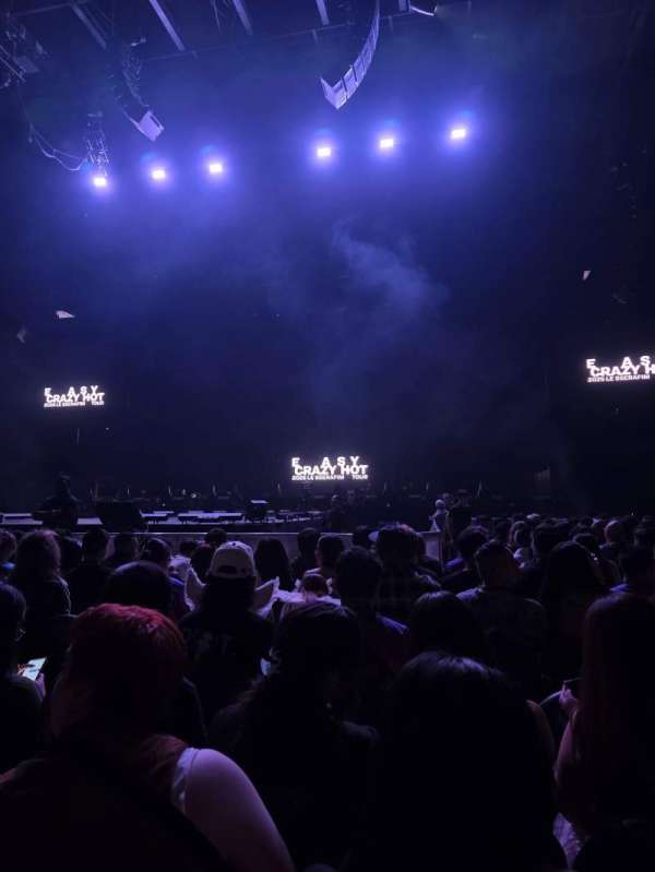 Michelob Ultra Arena, section: Floor C, row: T, seat: 4