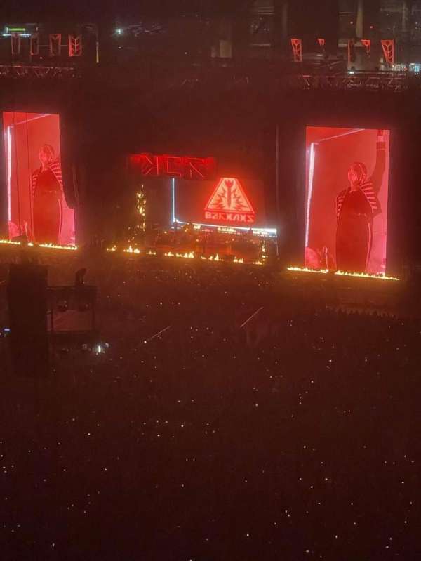 Globe Life Field, section: 316, row: 1, seat: 9