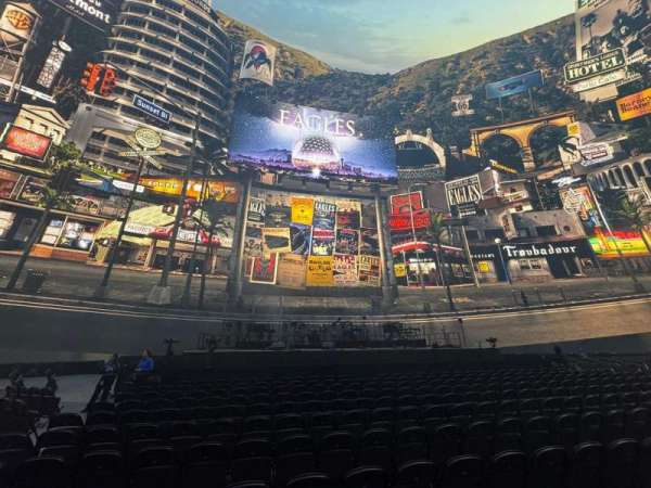 The Sphere, Vegas, section: Floor 3, row: 10, seat: 12