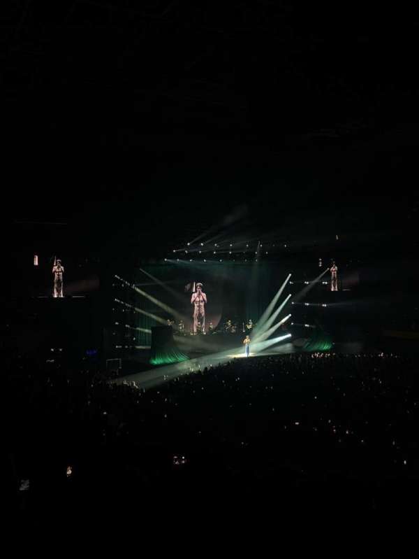Petersen Events Center, section: 105, row: U, seat: 2