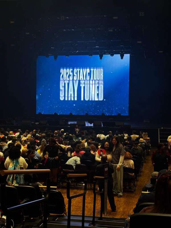 The Theater at MGM National Harbor, section: 102, row: H, seat: 13