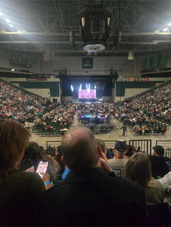Nutter Center, section: 213, row: 214, seat: 4