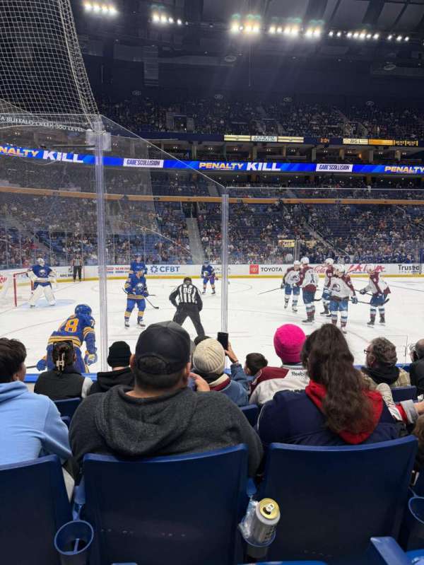 KeyBank Center, section: 119, row: 5, seat: 4