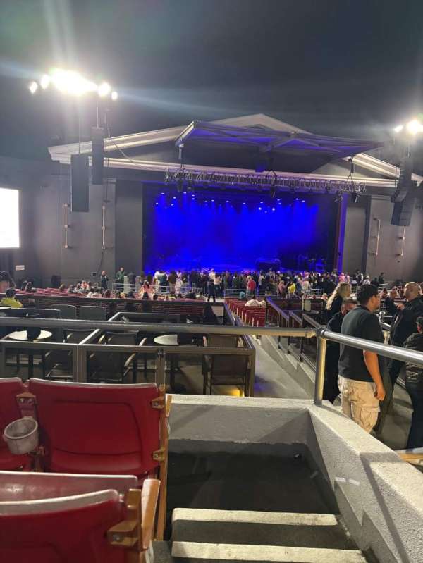 The Greek Theatre, section: B Left, row: C, seat: 3