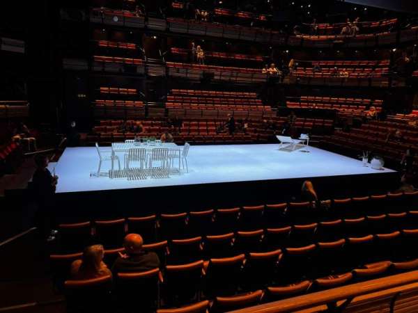Bridge Theatre, section: Stalls, row: K, seat: 73