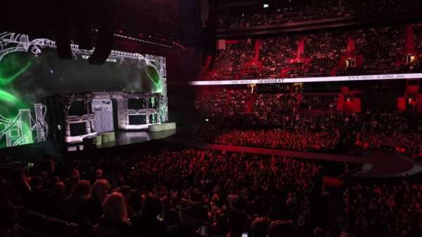 Avicii Arena, section: A8, row: 17, seat: 156