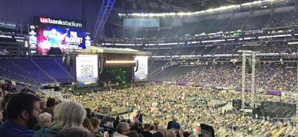 U.S. Bank Stadium, section: 128, row: 13, seat: 7