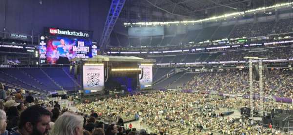 U.S. Bank Stadium, section: 128, row: 13, seat: 7