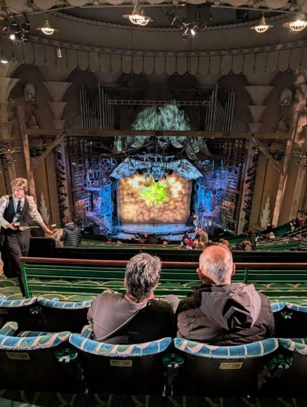 Apollo Victoria Theatre, section: Dress Circle, row: S, seat: 28