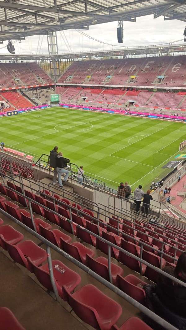 RheinEnergieStadion, section: W11, row: 17, seat: 10