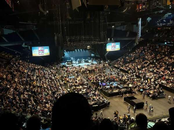 Bridgestone Arena, section: 222, row: K, seat: 3