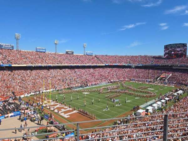 Cotton Bowl, section: 113, row: 2, seat: 1