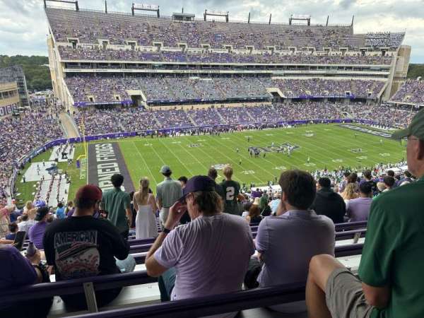 Amon G. Carter Stadium, section: 237, row: MM, seat: 26