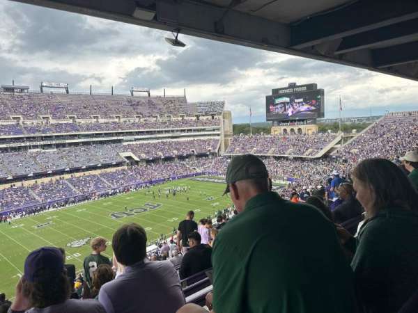 Amon G. Carter Stadium, section: 237, row: MM, seat: 26