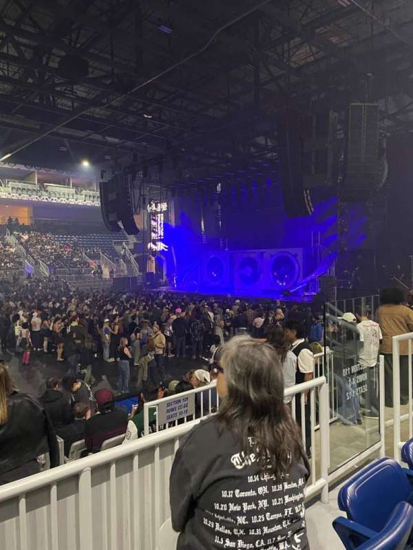 Coca-Cola Coliseum, section: 110, row: B, seat: 5