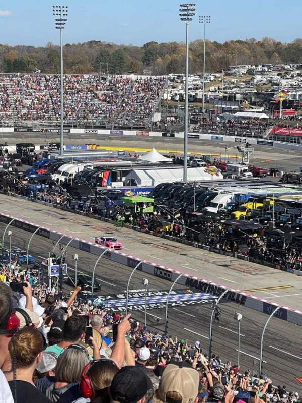 Martinsville Speedway, section: Blue Ridge Tower O, row: 46, seat: 1