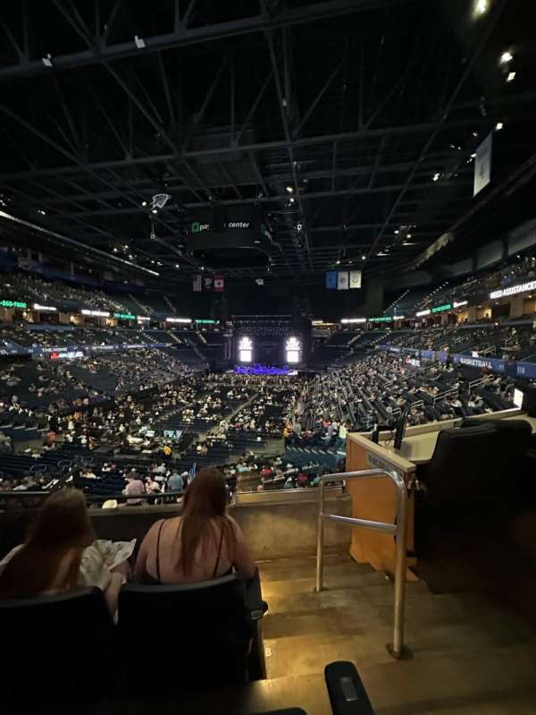 Paycom Center, section: 229, row: D, seat: 1