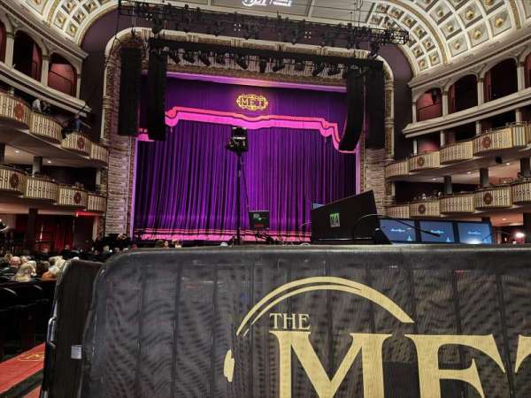 The Met Philadelphia, section: Orchestra 7, row: A, seat: 4