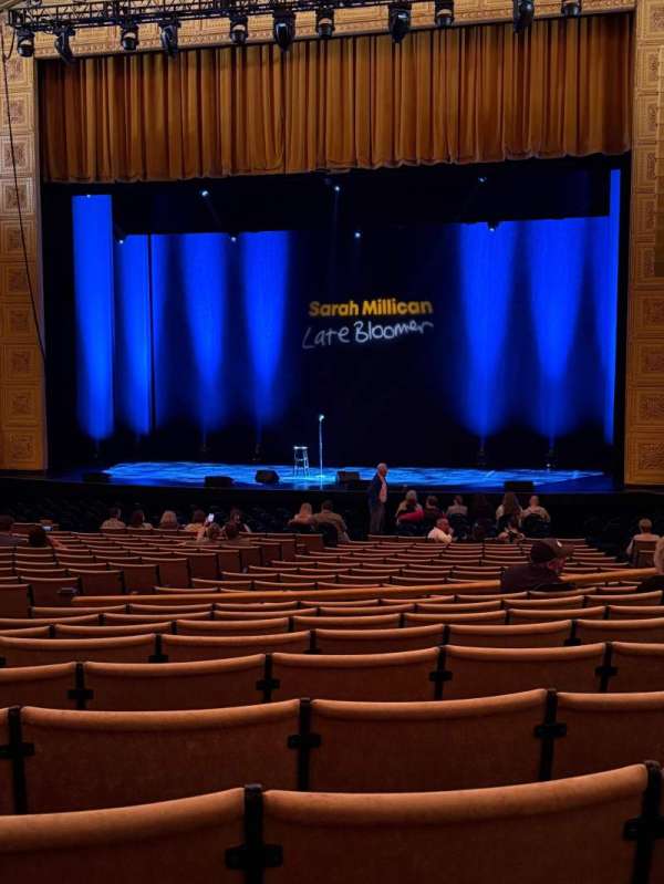 Auditorium Theatre, section: Orchestra RC, row: X, seat: 213