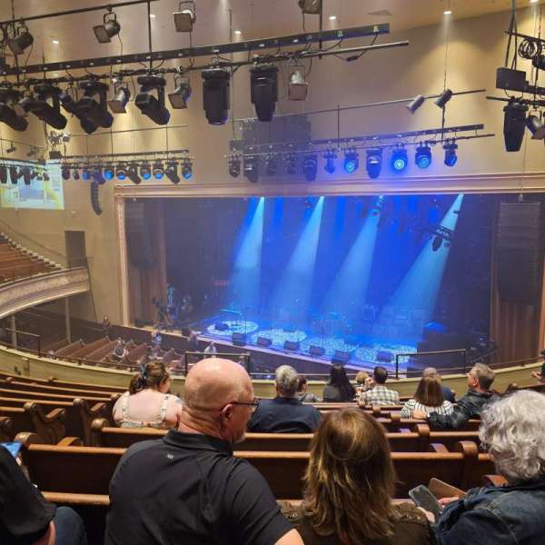 Ryman Auditorium, section: BAL-11, row: L, seat: 9