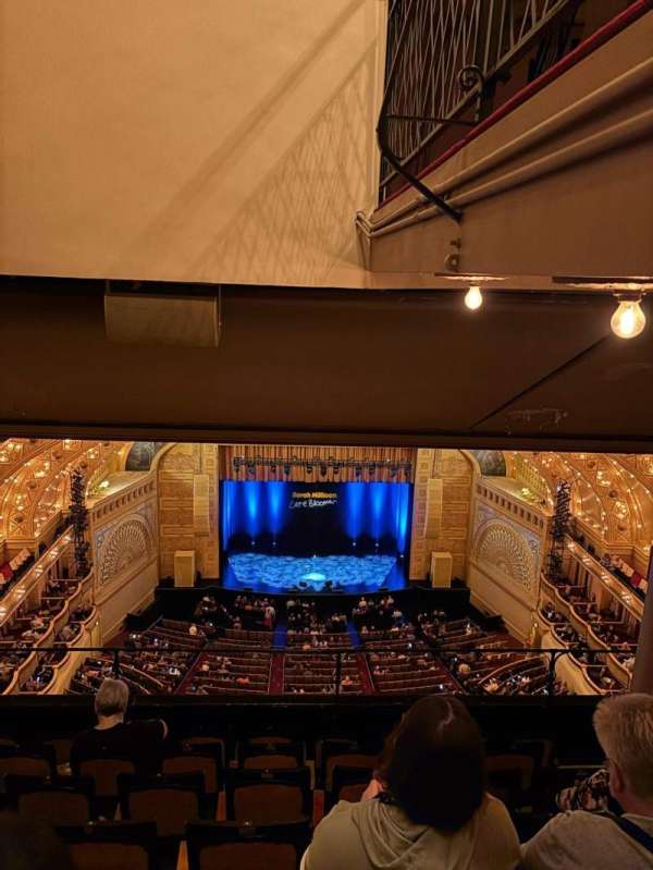 Auditorium Theatre, section: Second Balcony R, row: G, seat: 2