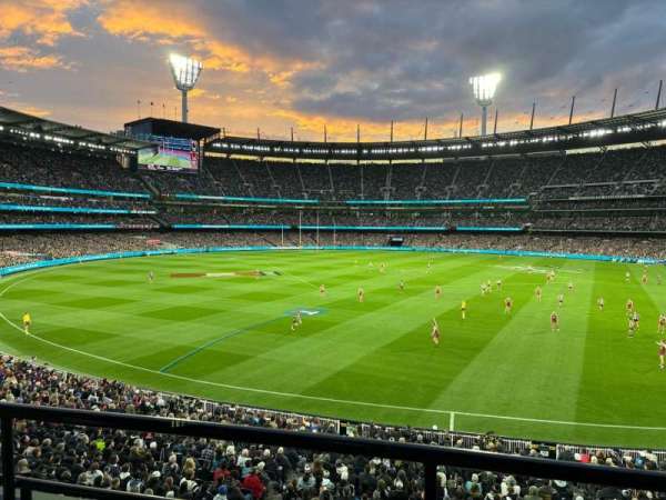 Melbourne Cricket Ground, section: N8, row: B, seat: 10
