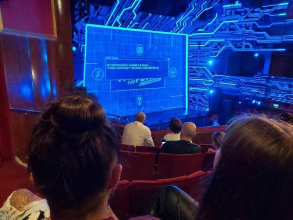 Adelphi Theatre, section: Dress Circle, row: E, seat: 33