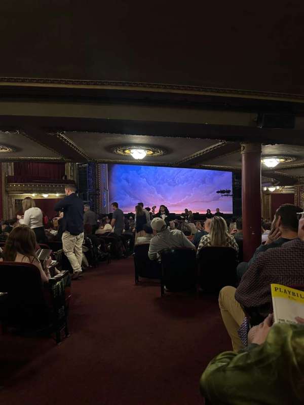 CIBC Theatre, section: Orchestra R, row: Z, seat: 2