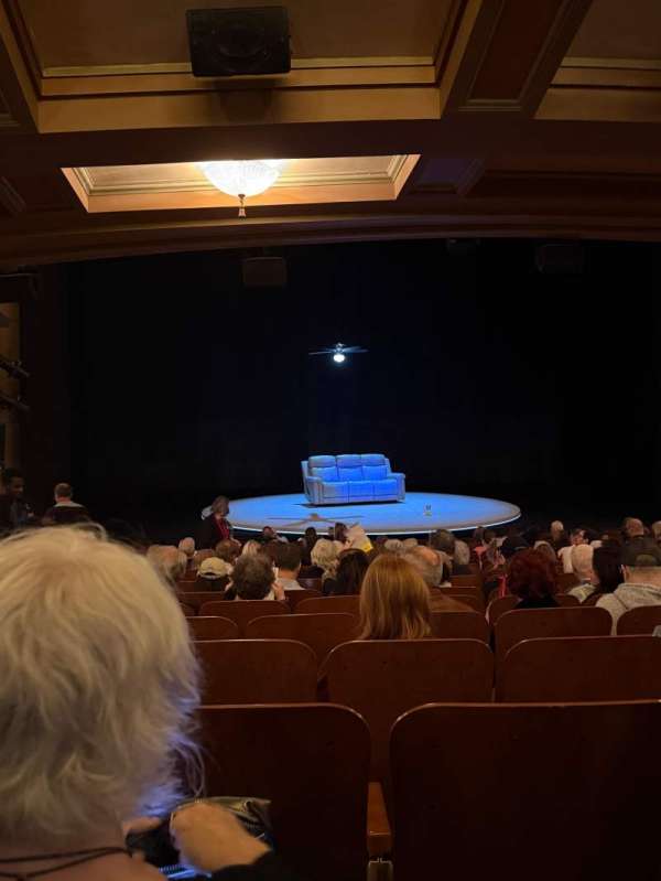 Booth Theatre, section: Orchestra C, row: N, seat: 106
