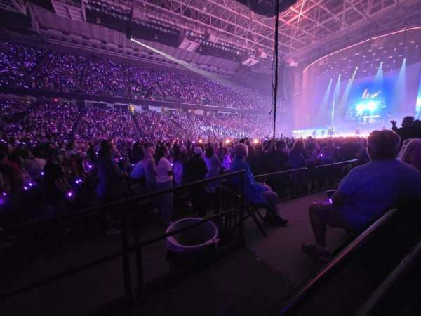 First Horizon Coliseum, section: 123, row: A, seat: 7