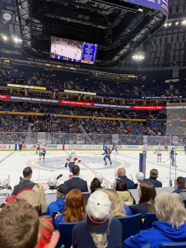 KeyBank Center, section: 105, row: 7, seat: 20