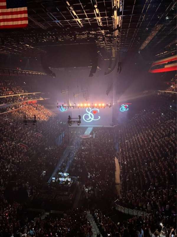 Little Caesars Arena, section: 218, row: 1, seat: 6