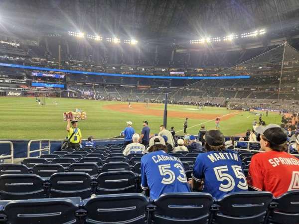 Rogers Centre, section: 138, row: 19, seat: 9