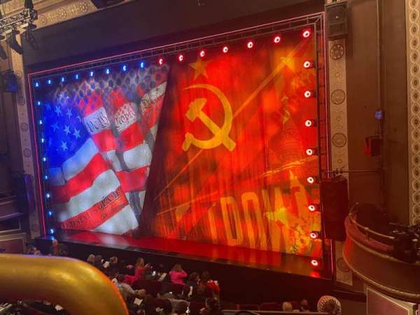 Imperial Theatre, section: Front Mezzanine R, row: A, seat: 401