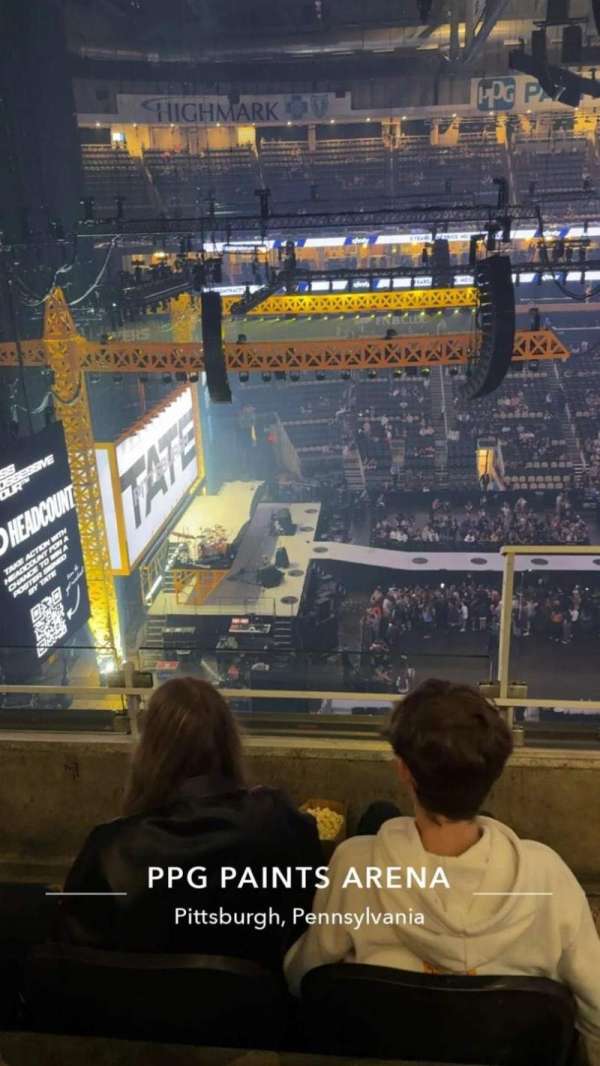 PPG Paints Arena, section: 222, row: c, seat: 1
