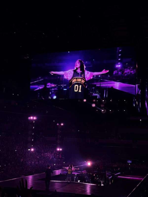 Spectrum Center, section: 118, row: M, seat: 2