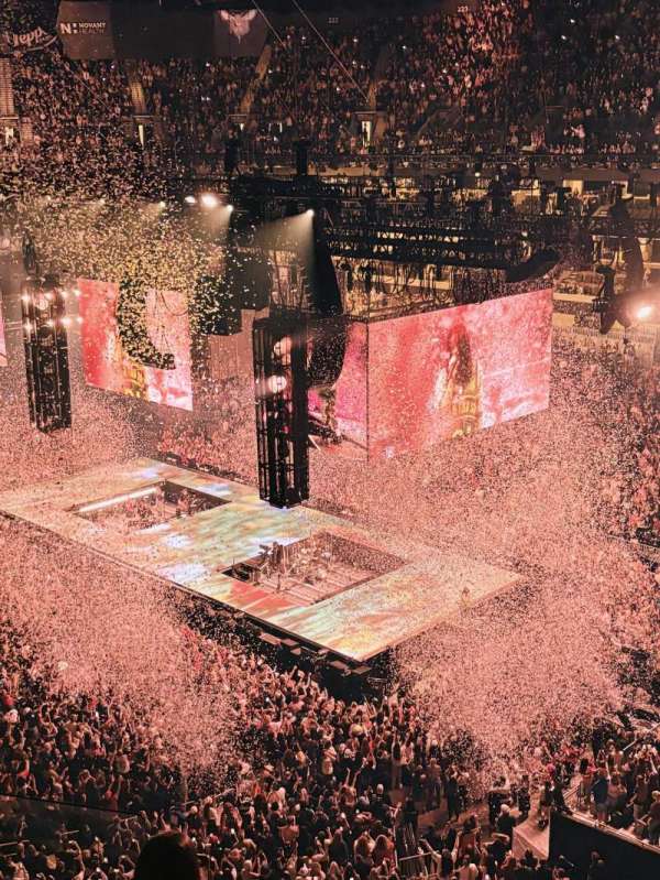 Spectrum Center, section: 204, row: D, seat: 6